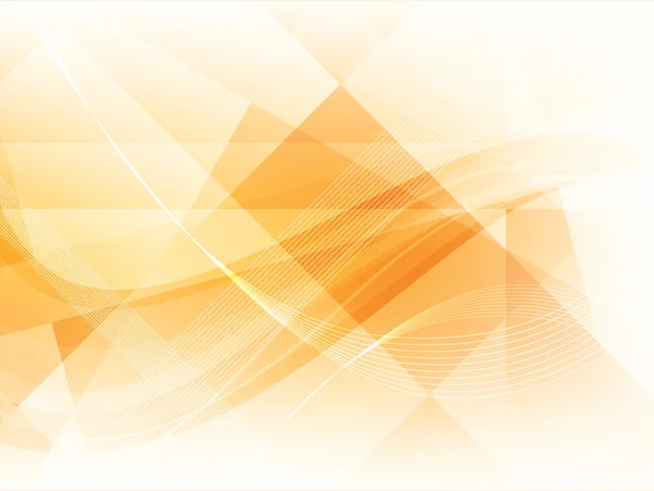 Vektör geometrik şekillerle turuncu arka plan.