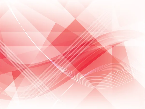 Vektör geometrik şekillerle kırmızı arka plan.