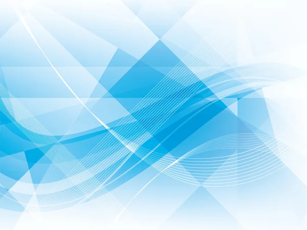 Vektör geometrik şekiller ile mavi arka plan.