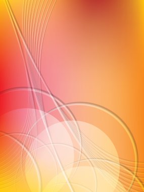 Arka plan ile vektör soyut şekiller.