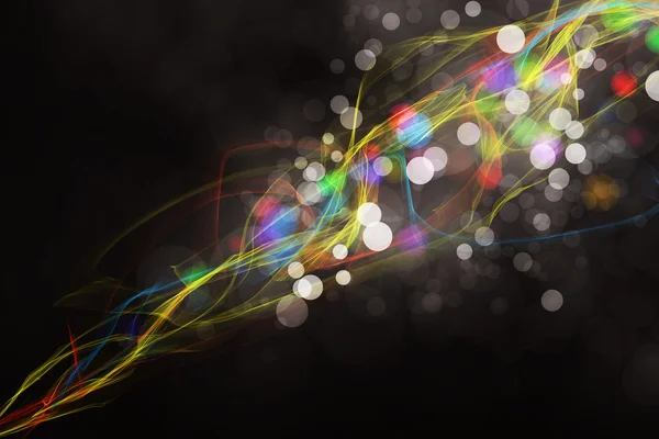 Patlama enerji bokeh gri arka plan