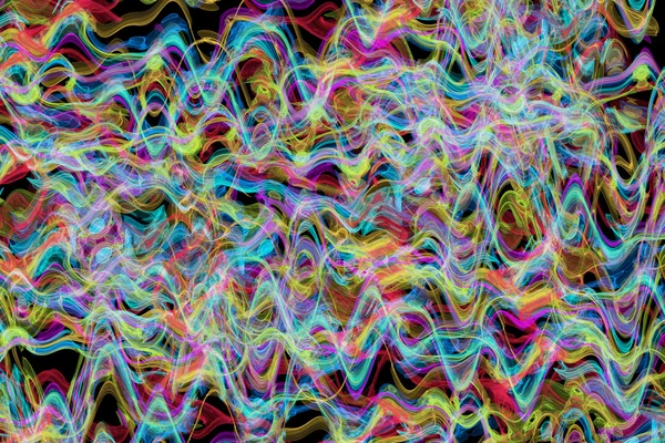 Energi abstrakt våg rörelse glödeffekt — Stockfoto