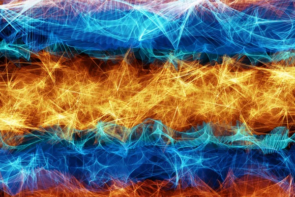 Ogień lód tło Abstrakcja energii — Zdjęcie stockowe