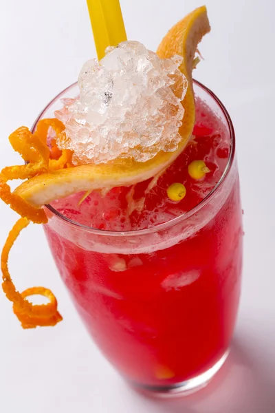 kan portakal kan portakal, seçici foc dilimleri ile kokteyl