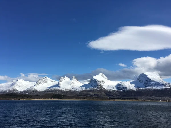 Cordilheira na Noruega . — Fotografia de Stock