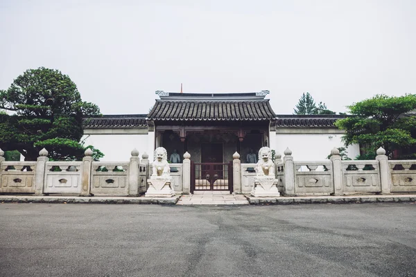 Chinese garden view