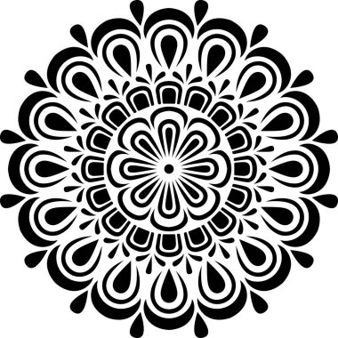 Mandala desen stencil karalamalar kroki iyi ruh hali