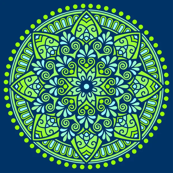 Mandala desen rengi Stencil karalamaları yaratıcı ve tebrik kartları, posterler, el ilanları, afişler ve kapaklar için iyi bir ruh hali çizer