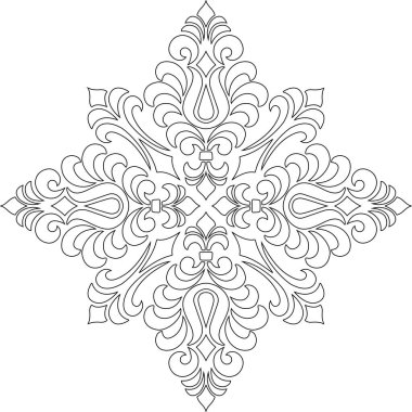 Çapraz boyama. Dekorasyona uygun. Karalama Çizimi