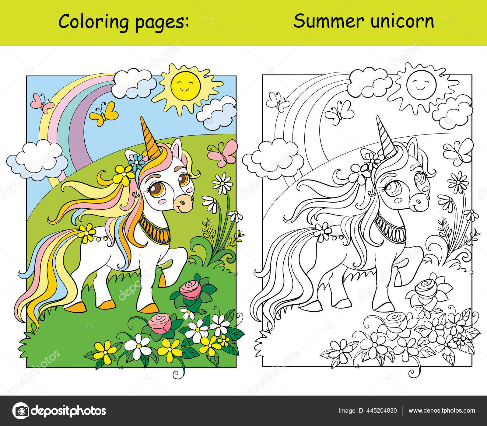 Desenhos de Unicórnio para Colorir e Coloridos  Coloring pages, Unicorn  coloring pages, Horse coloring pages