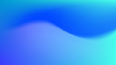 Soyut mavi ve gök mavisi gradyan akış arkaplanı