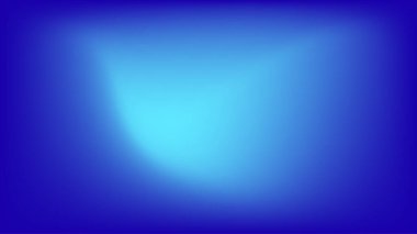 Derin ve hafif mavilerin soyut gradyanı yumuşak bir ışıltıyla