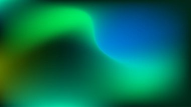 Pikselleştirilmiş dokuya sahip yeşil ve mavinin soyut gradyanı