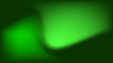 Yumuşak ışık ve koyu gölgeli soyut yeşil eğim