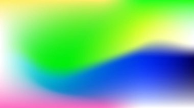 Yumuşak renk geçişleriyle canlı ve renkli soyut bir arkaplan