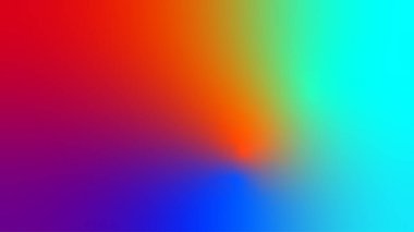 Renkli bulanık ışıklarla canlı gökkuşağı gradyan arkaplan