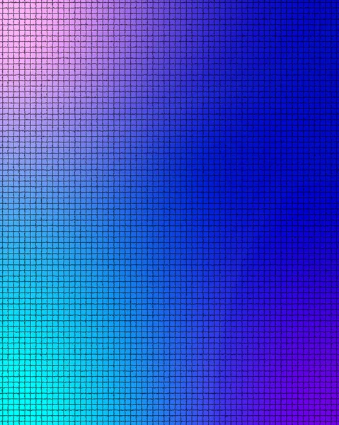 Mor, mavi ve mavi renkli canlı ekose desen, gradyan arkaplan dokusu