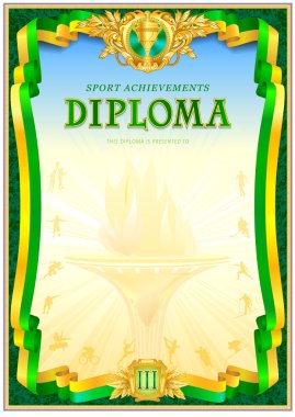 boş diploma şablonu