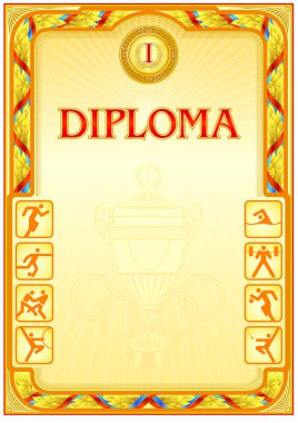 boş diploma şablonu
