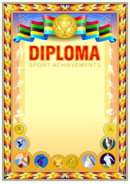 boş diploma şablonu