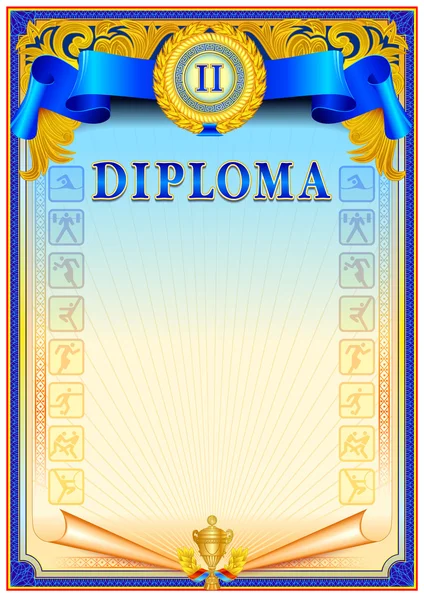 boş diploma şablonu