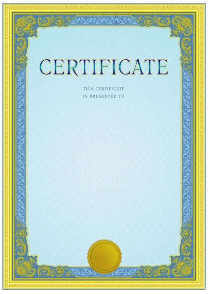 boş sertifika şablonu
