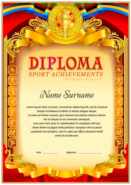 boş diploma şablonu
