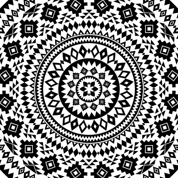 Mandala. Abstraktní kruh vektor geometrický ornament. — Stockový vektor