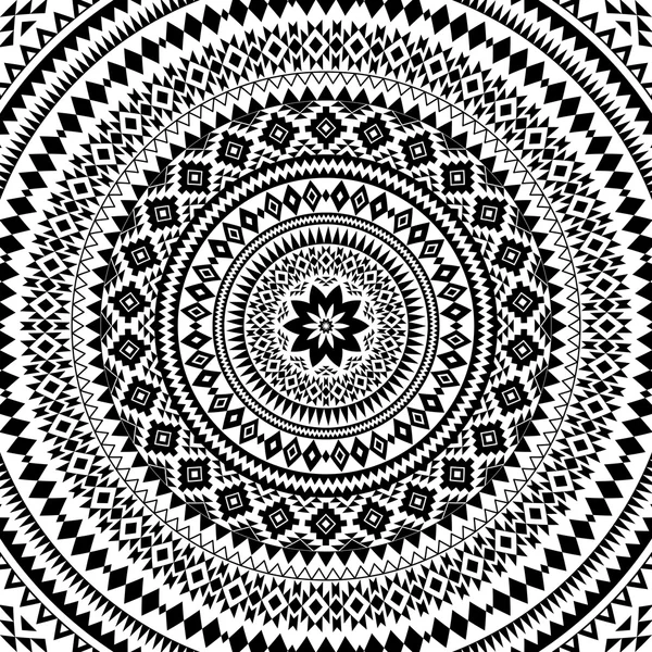 Mandala. Abstrato círculo vetor ornamento geométrico . —  Vetores de Stock