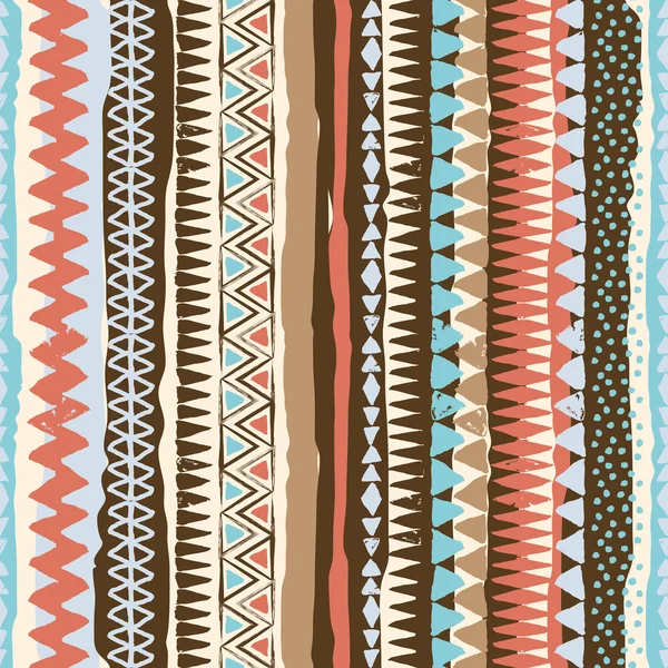 Abstrato padrão sem emenda vetor tribal — Vetor de Stock