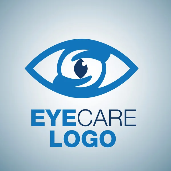 Eye Care logó — Stock Vector