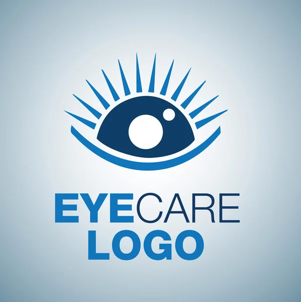 Μάτι φροντίδας λογότυπο — Διανυσματικό Αρχείο