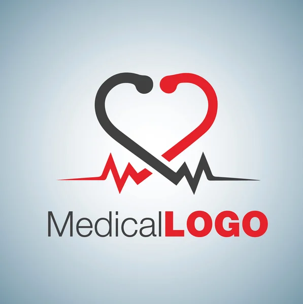 Design des medizinischen Logos — Stockvektor