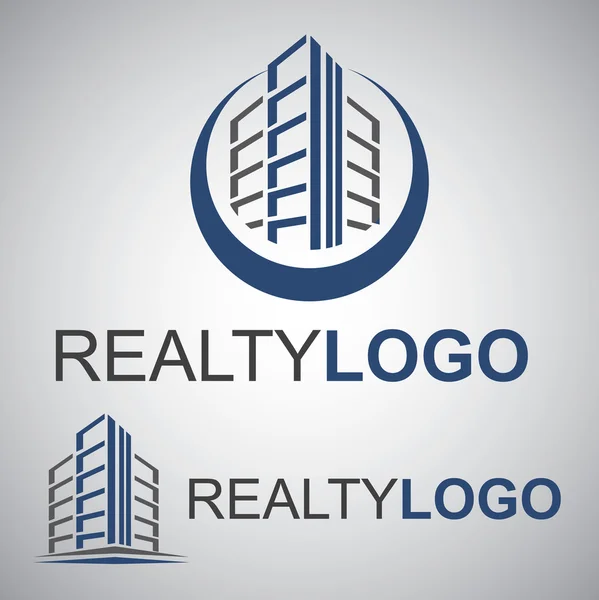 Realty logo design — Stock Vector