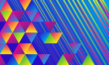 renkli modern soyut arkaplan tasarımı