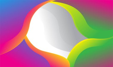 renkli gradyan modern soyut arkaplan tasarım şablonu