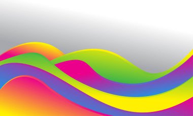 renkli gradyan modern soyut arkaplan tasarım şablonu