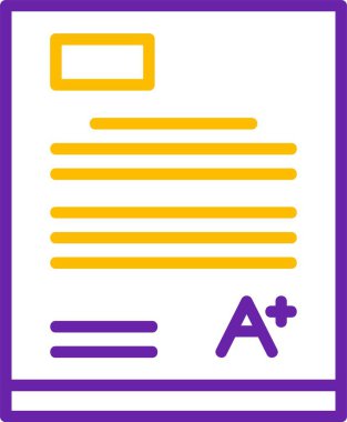 Notlar. Web simgesi basit tasarım