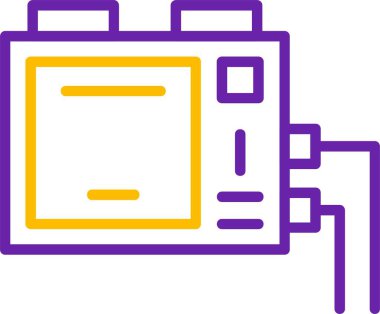 Mikrodalga fırının biçimlendirilmiş grafiği