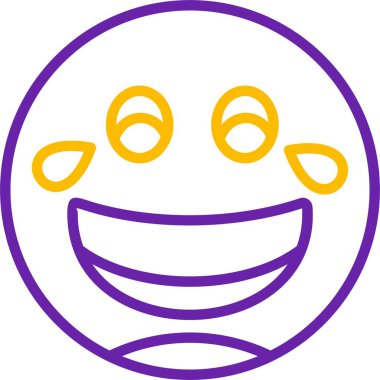 Mutluluk gözyaşlarıyla gülen yüz