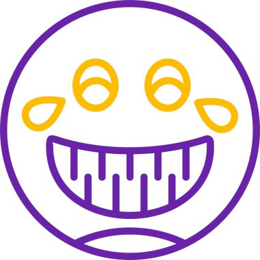 Mutluluk gözyaşlarıyla gülen yüz