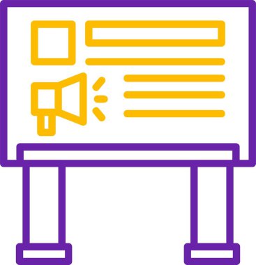 Reklam ve bilgi gösteren pano