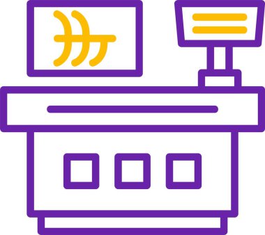 Kasası ve ekranı olan basit bir sayaç