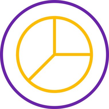 Analizler. Web simgesi basit illüstrasyon      