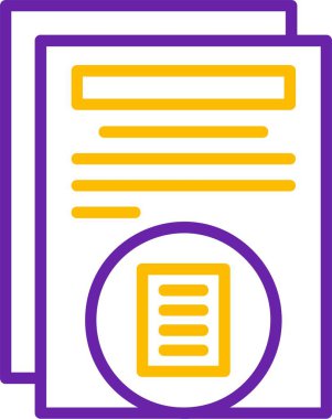 Modern Okuma simgesinin vektör illüstrasyonu        