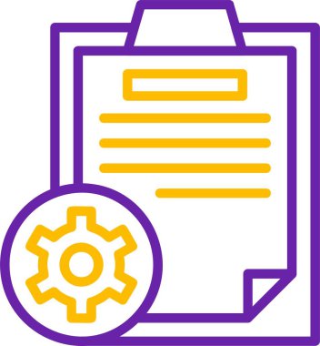 Modern Gelişim simgesinin vektör çizimi    