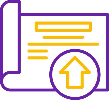 Web simgesini basit vektör illüstrasyonuna aktar      