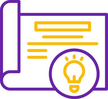 Fikirler web simgesi basit vektör illüstrasyonu          