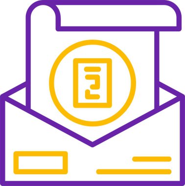 Plan yap. Web simgesi basit illüstrasyon