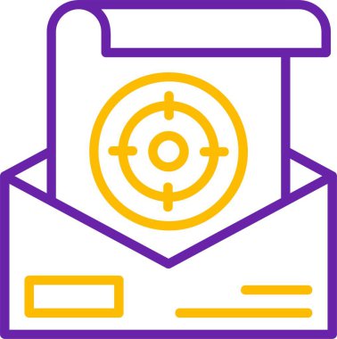 Hedef web simge vektör çizim       